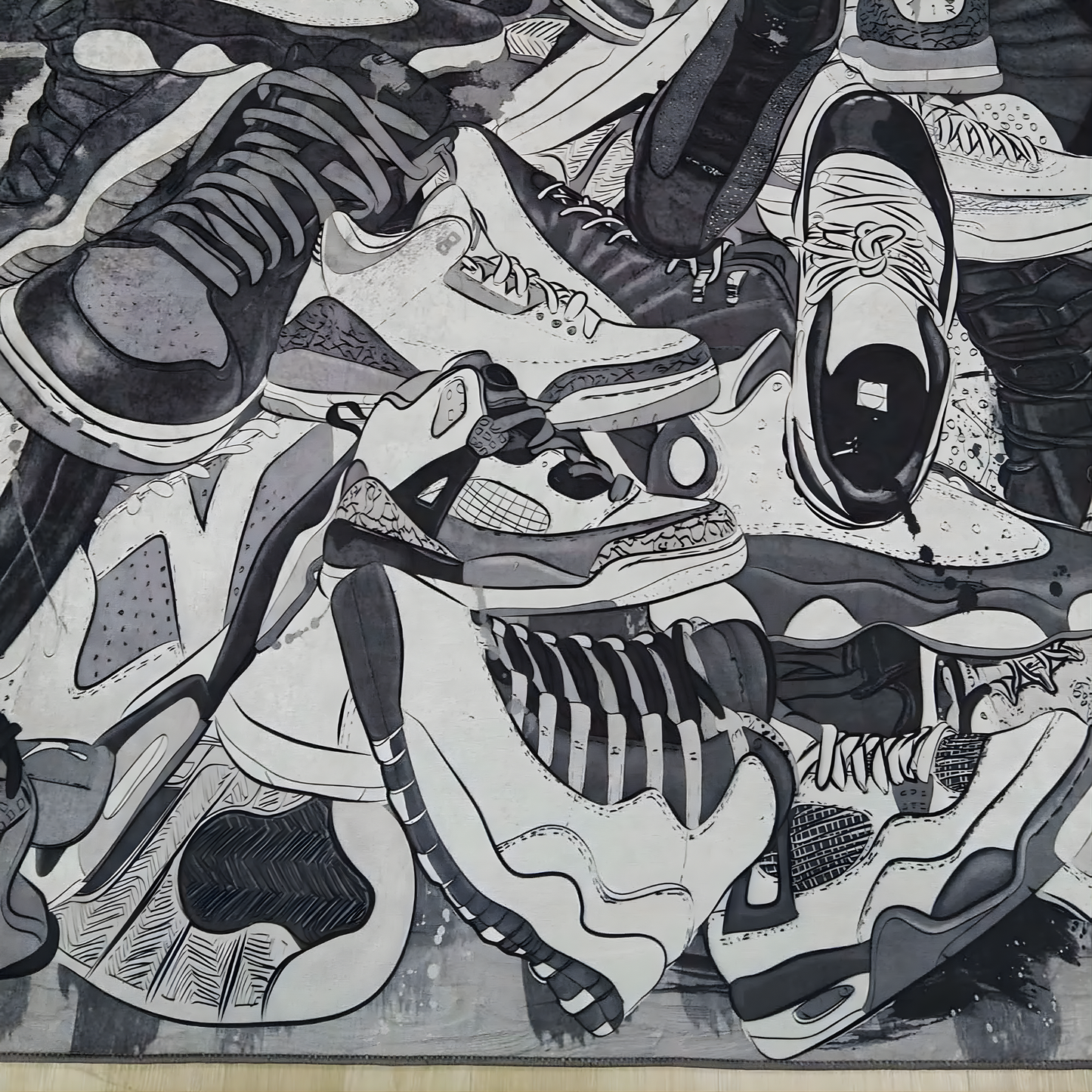 Alfombra Sneaker Grid