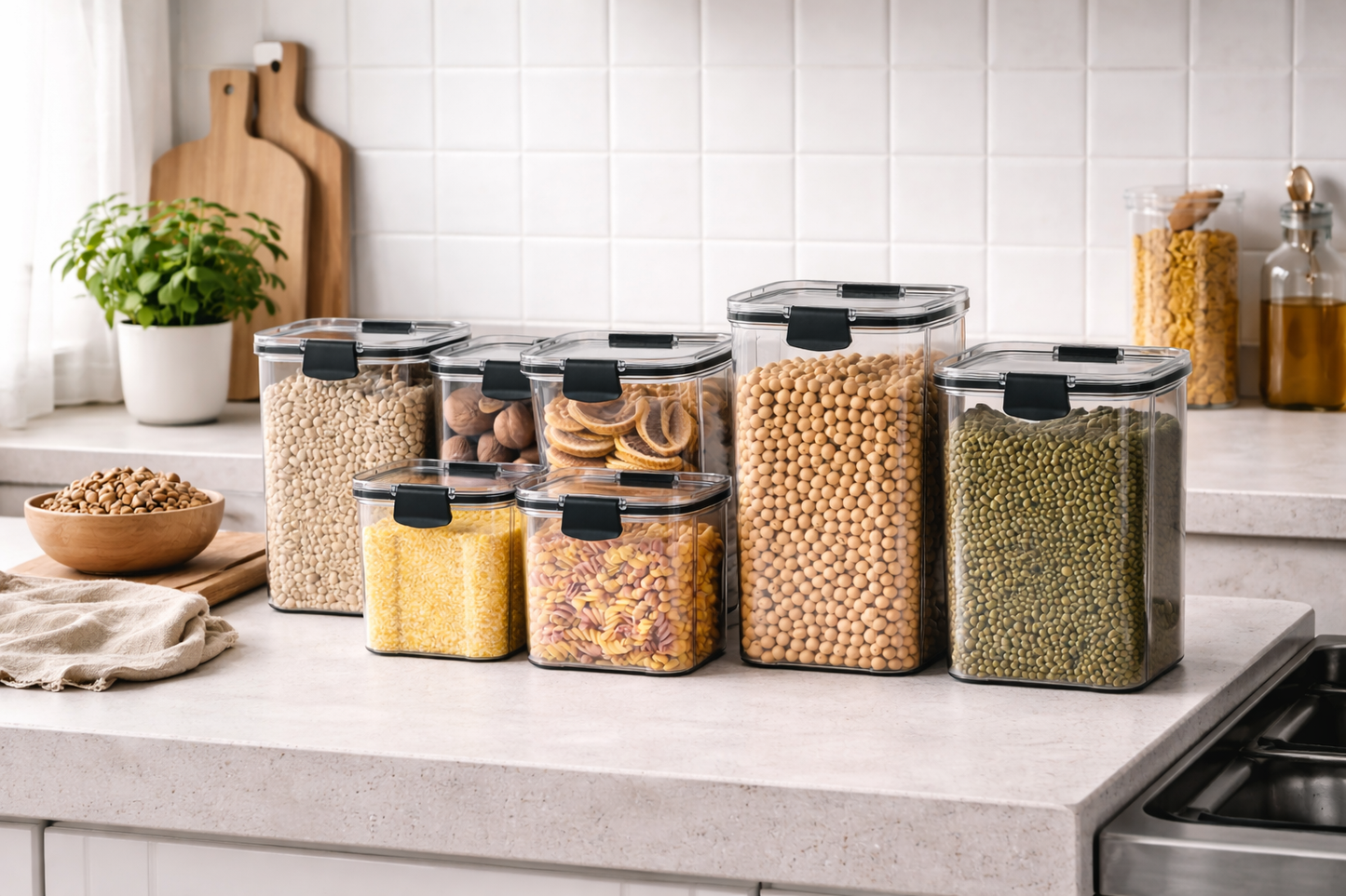 Set de Tarros para Despensa