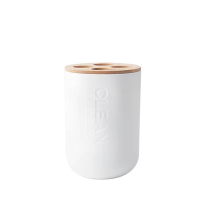 Toothbrush Cup Holder Bathroom Storage Rack Lotion Bottle Soap Dispenser Box Toilet Brush Household Bathroom Supplies