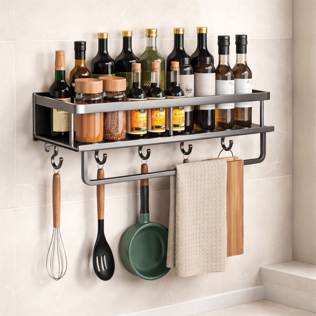 Estante Mural de Cocina