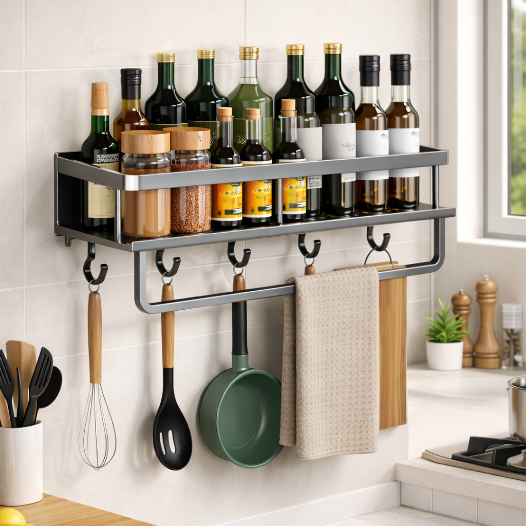 Estante Mural de Cocina