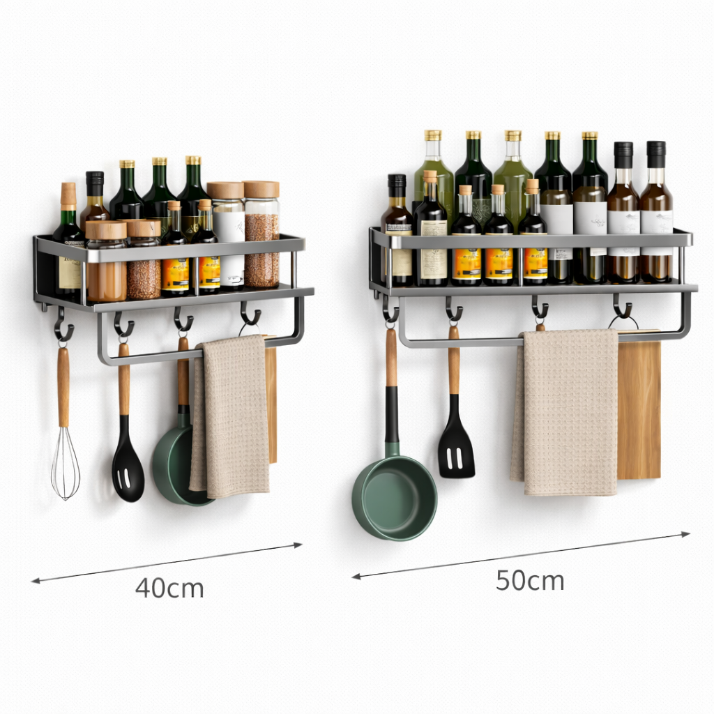 Estante Mural de Cocina