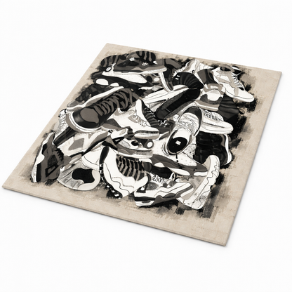 Alfombra Sneaker Grid
