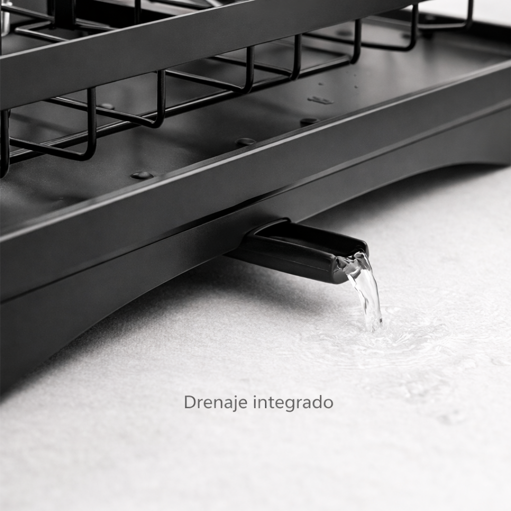 Escurridor de Platos de Dos Niveles